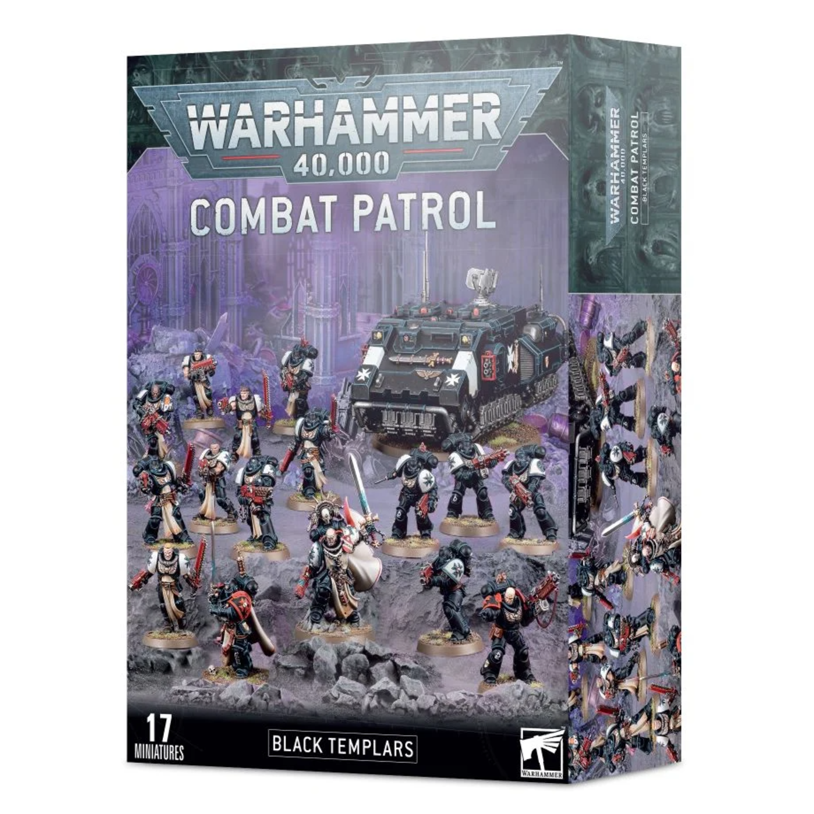 Games Workshop Warhammer 40k Space Marines Black Templars Combat Patrol