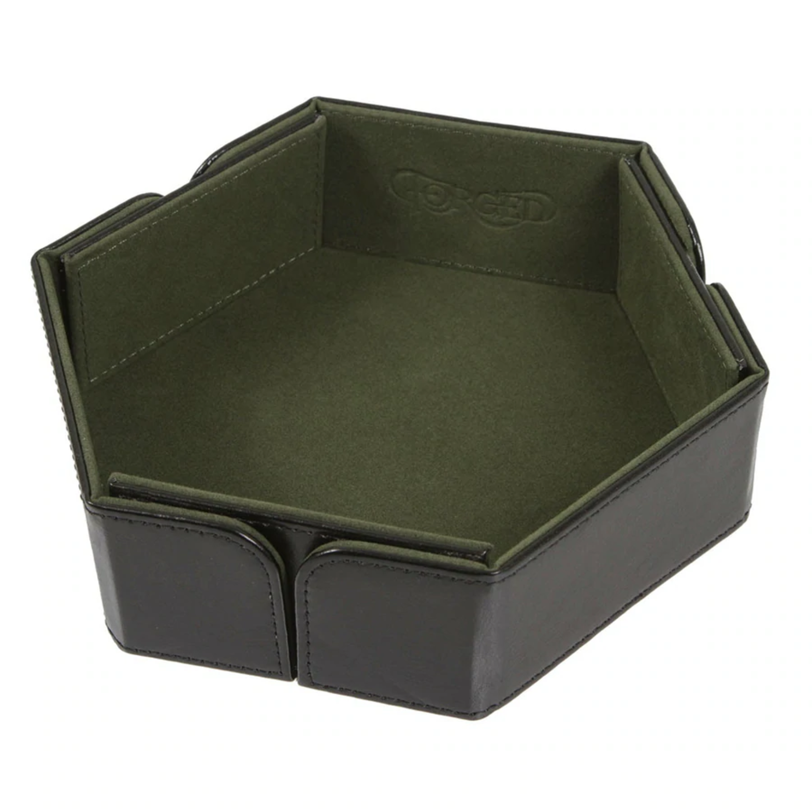 Forged Forged Hex Magnetic Folding Tray Green