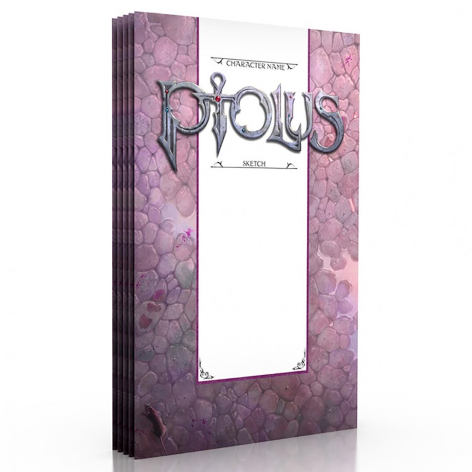 Monte Cook Games Ptolus Character Portfolio 5 ct