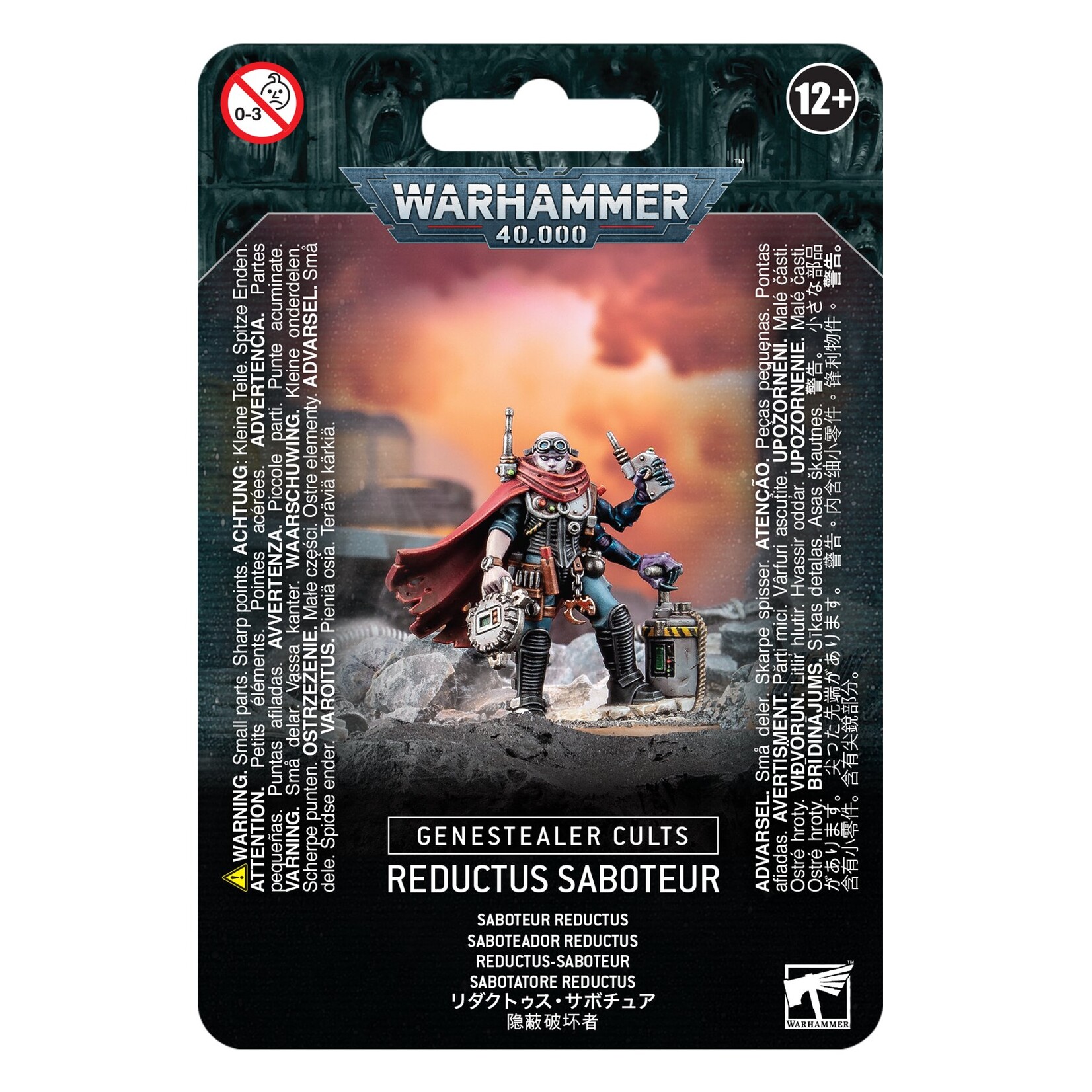 Games Workshop Warhammer 40k Xenos Genestealer Cults Reductus Saboteur