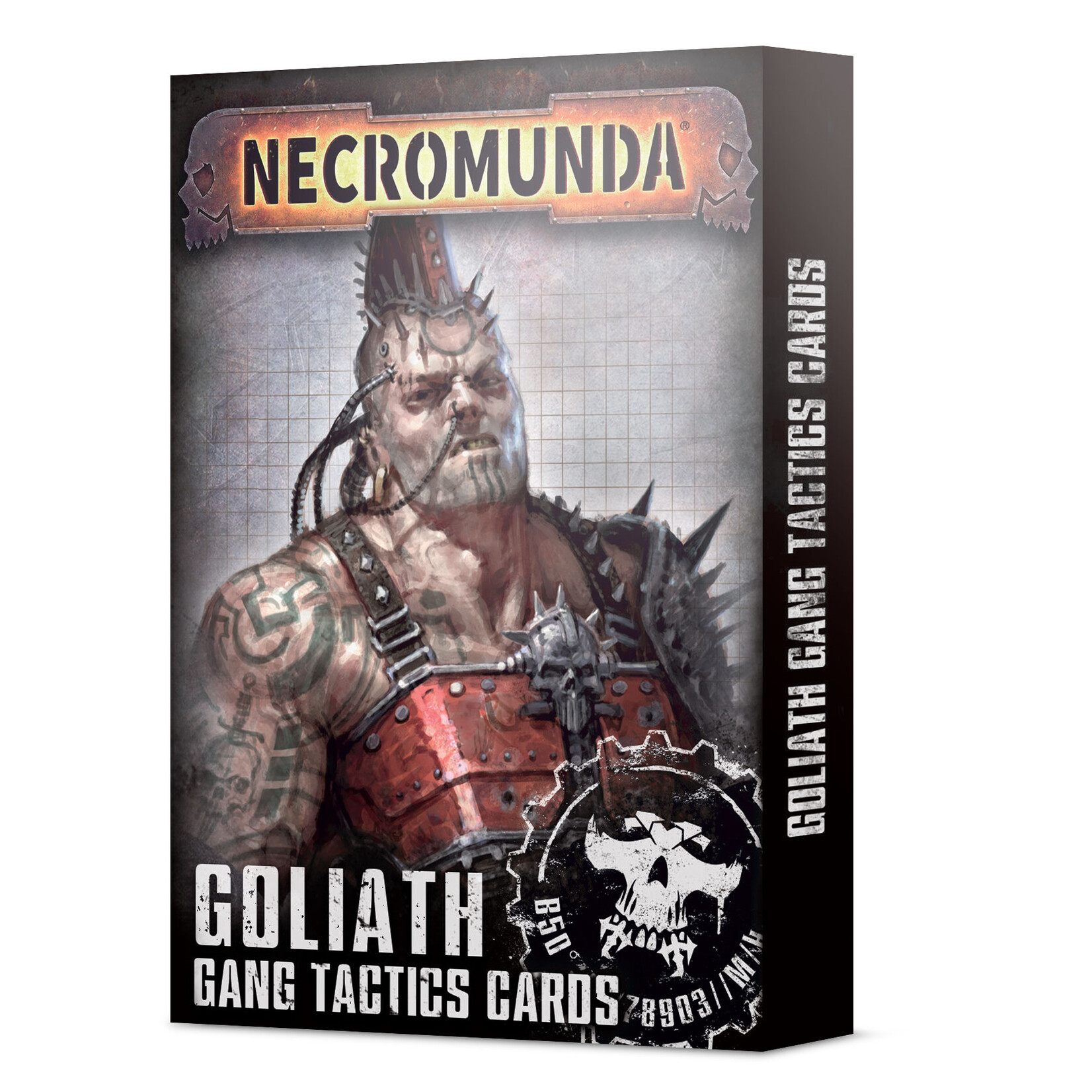 Games Workshop Necromunda Goliath Gang Tactics Cards