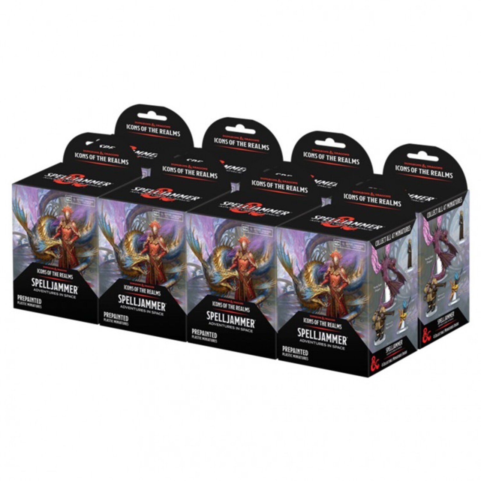WizKids Dungeons and Dragons Spelljammer Adventures in Space Booster Brick Icons of the Realms