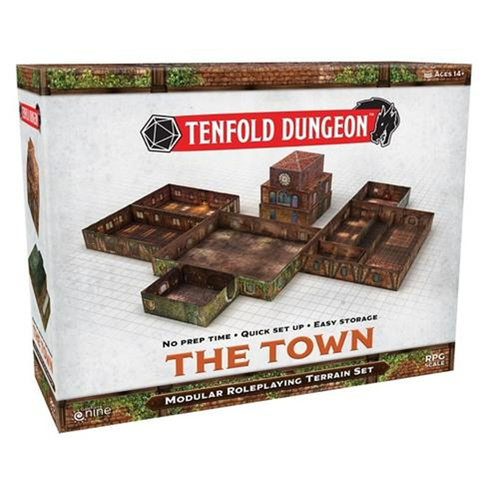 Gale Force 9 Tenfold Dungeon The Town