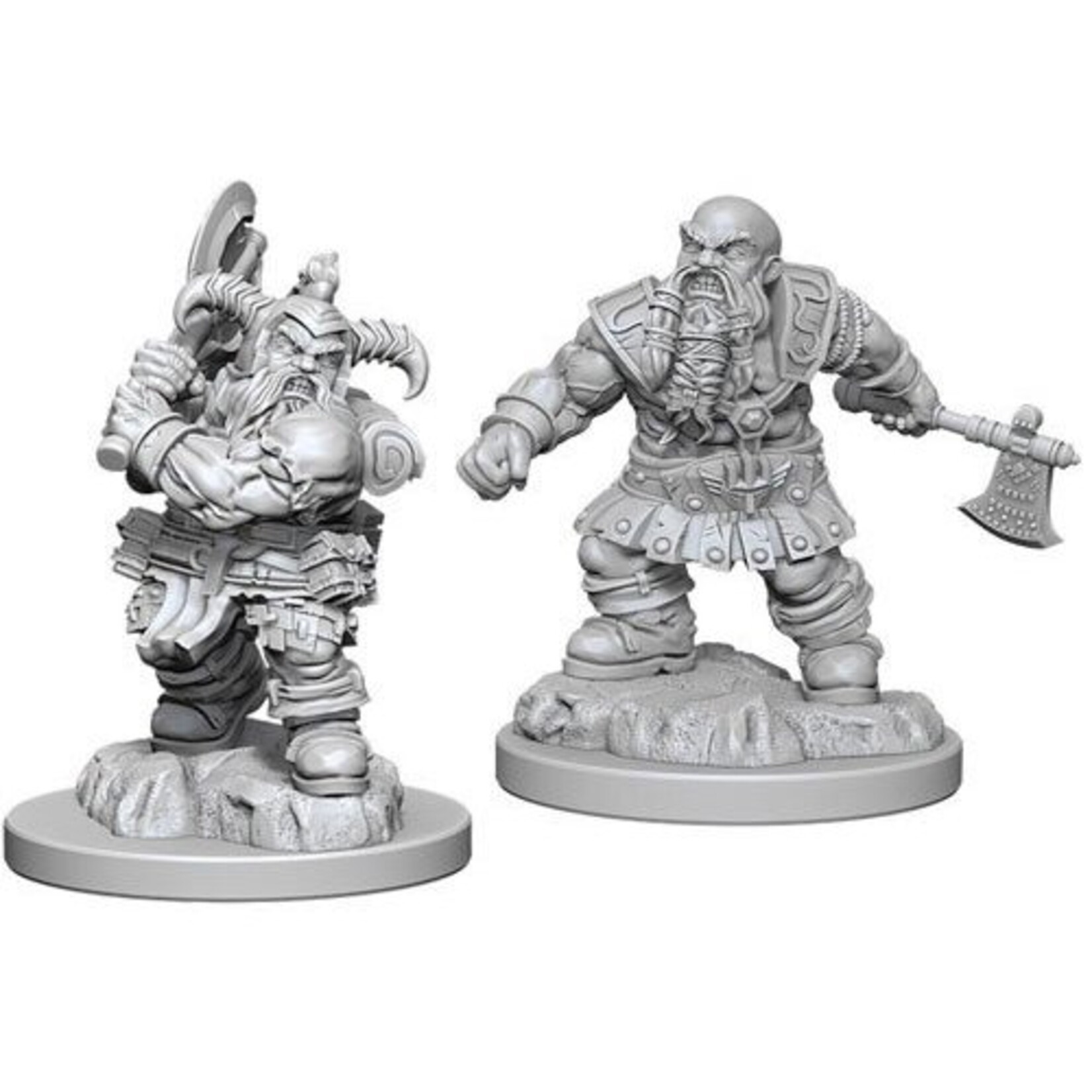 WizKids Dungeons and Dragons Nolzur's Marvelous Minis Dwarf Barbarian Male
