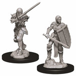 WizKids Dungeons and Dragons Nolzur's Marvelous Minis Female Human Fighter