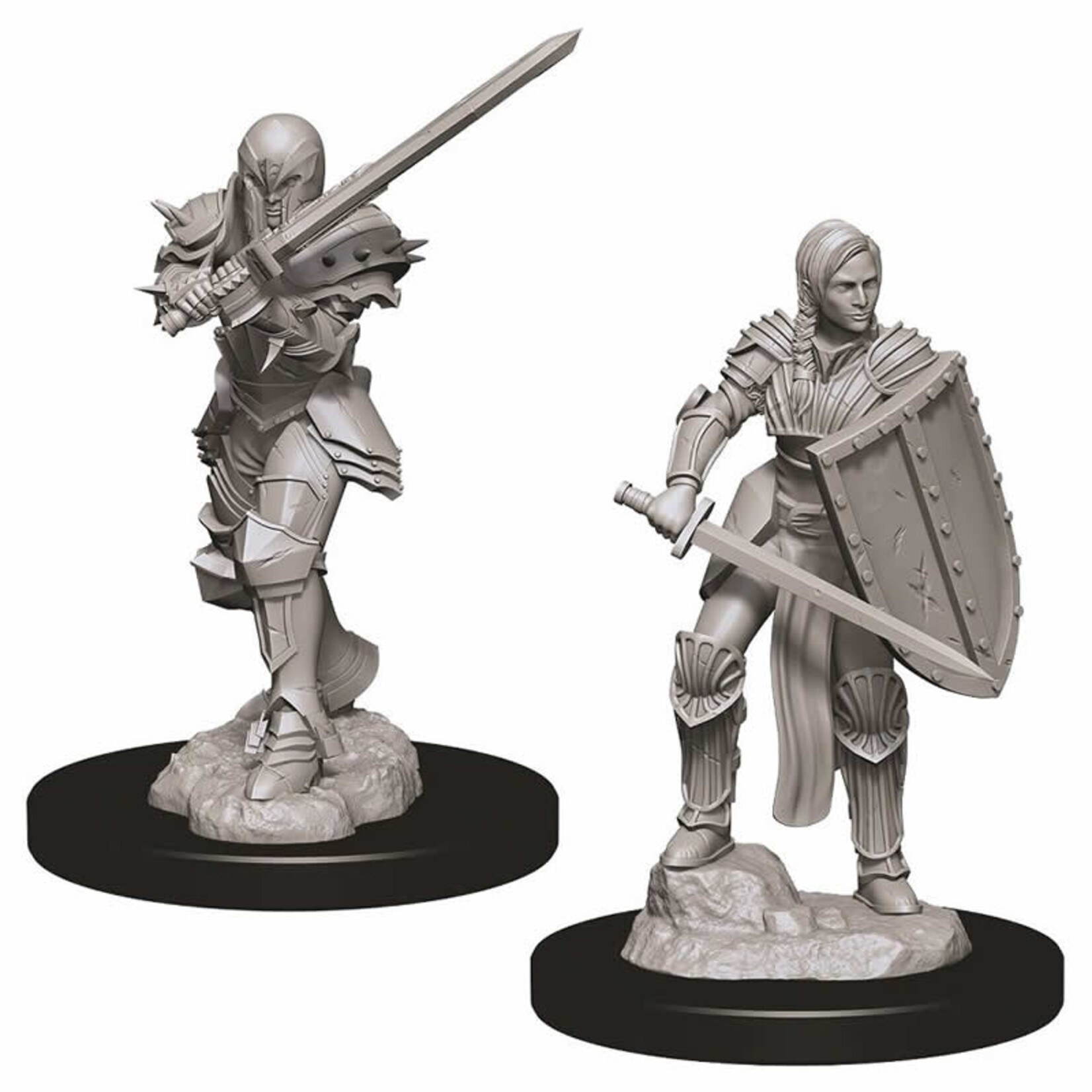 WizKids Dungeons and Dragons Nolzur's Marvelous Minis Female Human Fighter