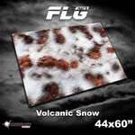 Frontline Gaming 44 x 60 in FLG Mat Volcanic Snow