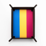 FanRoll by MDG FanRoll Pride Flags Folding Dice Tray Pansexual