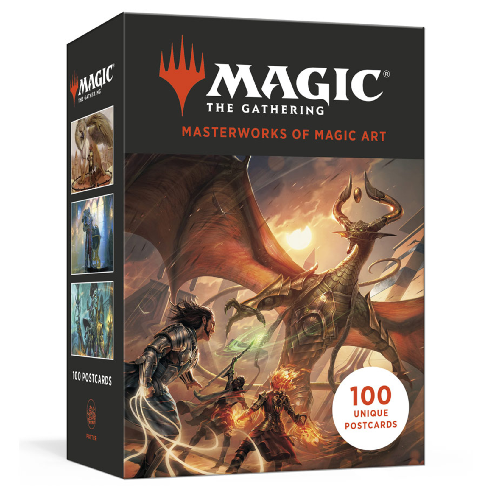 Penguin Random House Publishing Magic the Gathering Masterworks of Magic Art Postcards