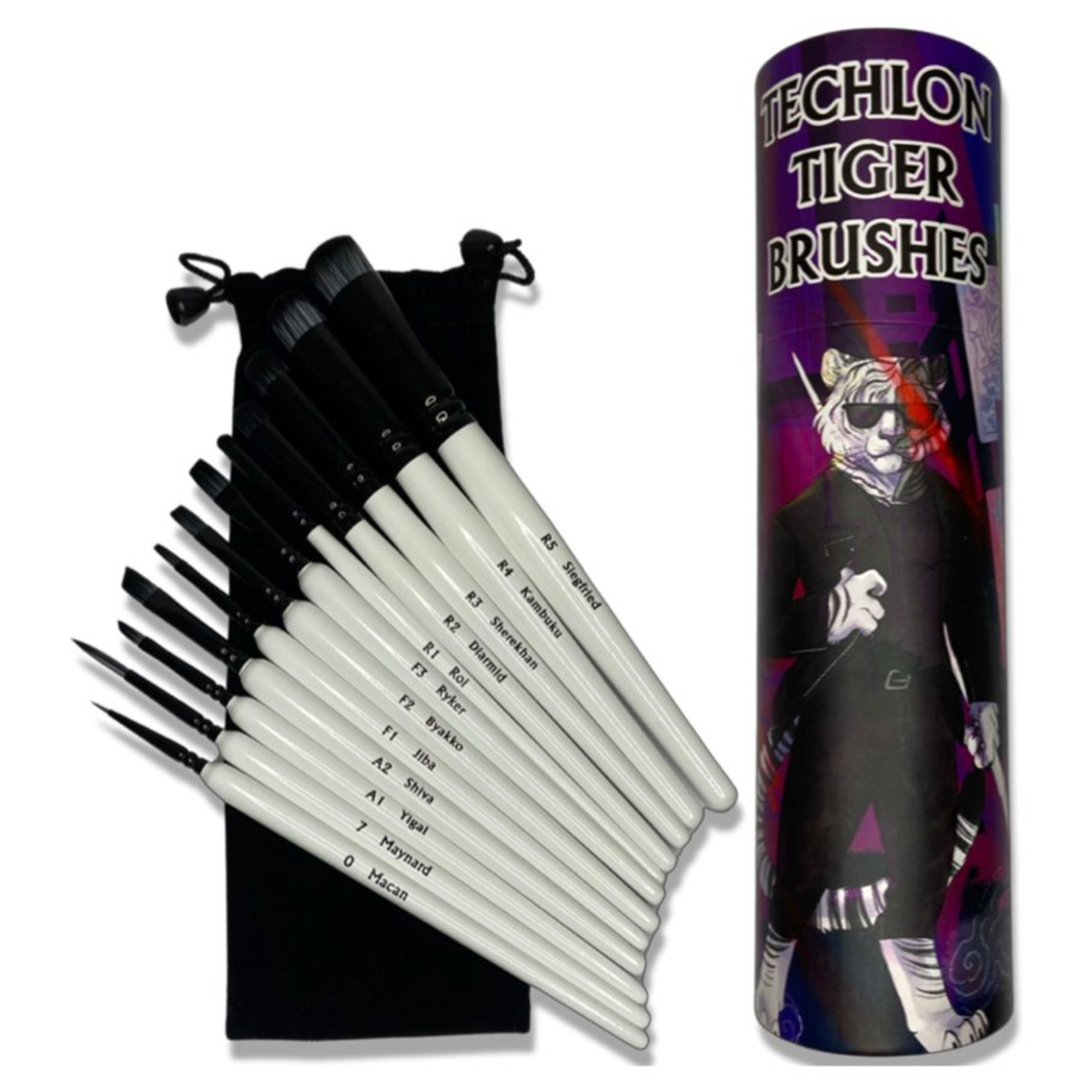 Chronicle RPG Accessories Chronicle Techlon Tiger Brush Set
