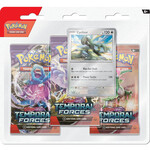 Pokemon Company International Pokemon Scarlet and Violet Temporal Forces Three Booster Blister Cyclizar