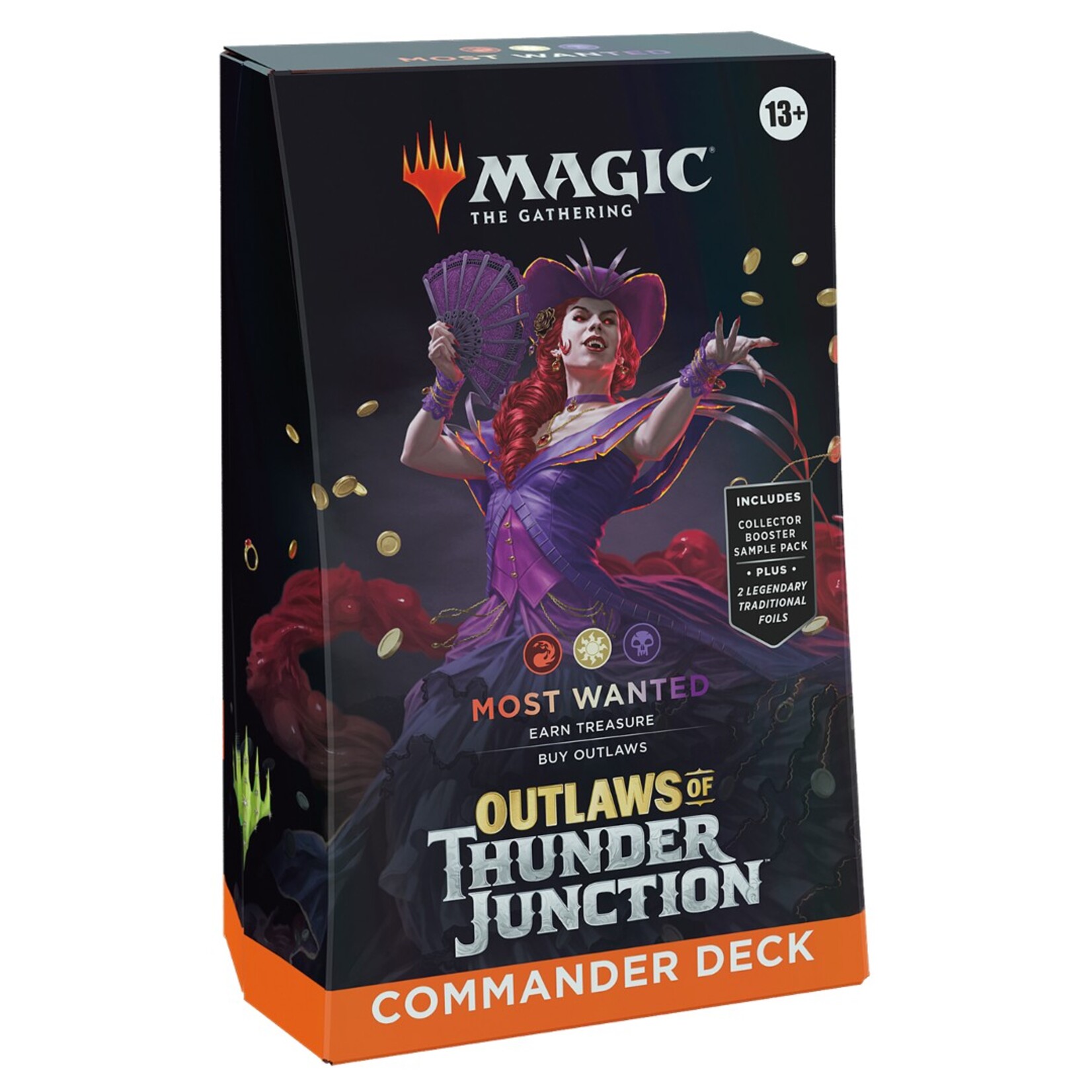 Wizards of the Coast Magic the Gathering Commander Deck Most Wanted Outlaws of Thunder Junction
