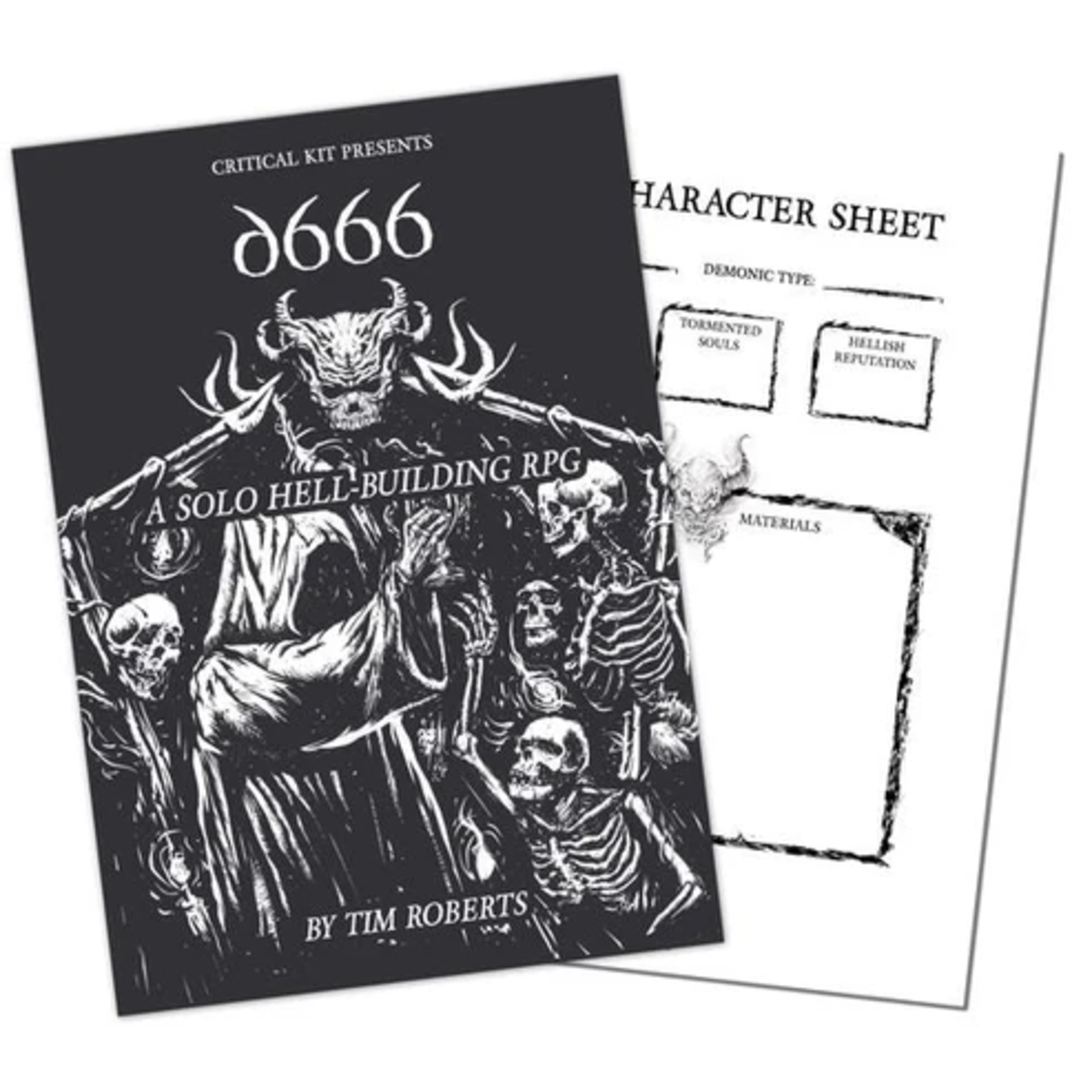 Critical Kit Ltd d666 A Solo Hell Building RPG