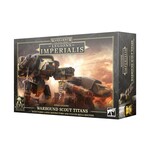 Games Workshop Warhammer Legions Imperialis Warhound Scout Titans w/ Turbo Laser