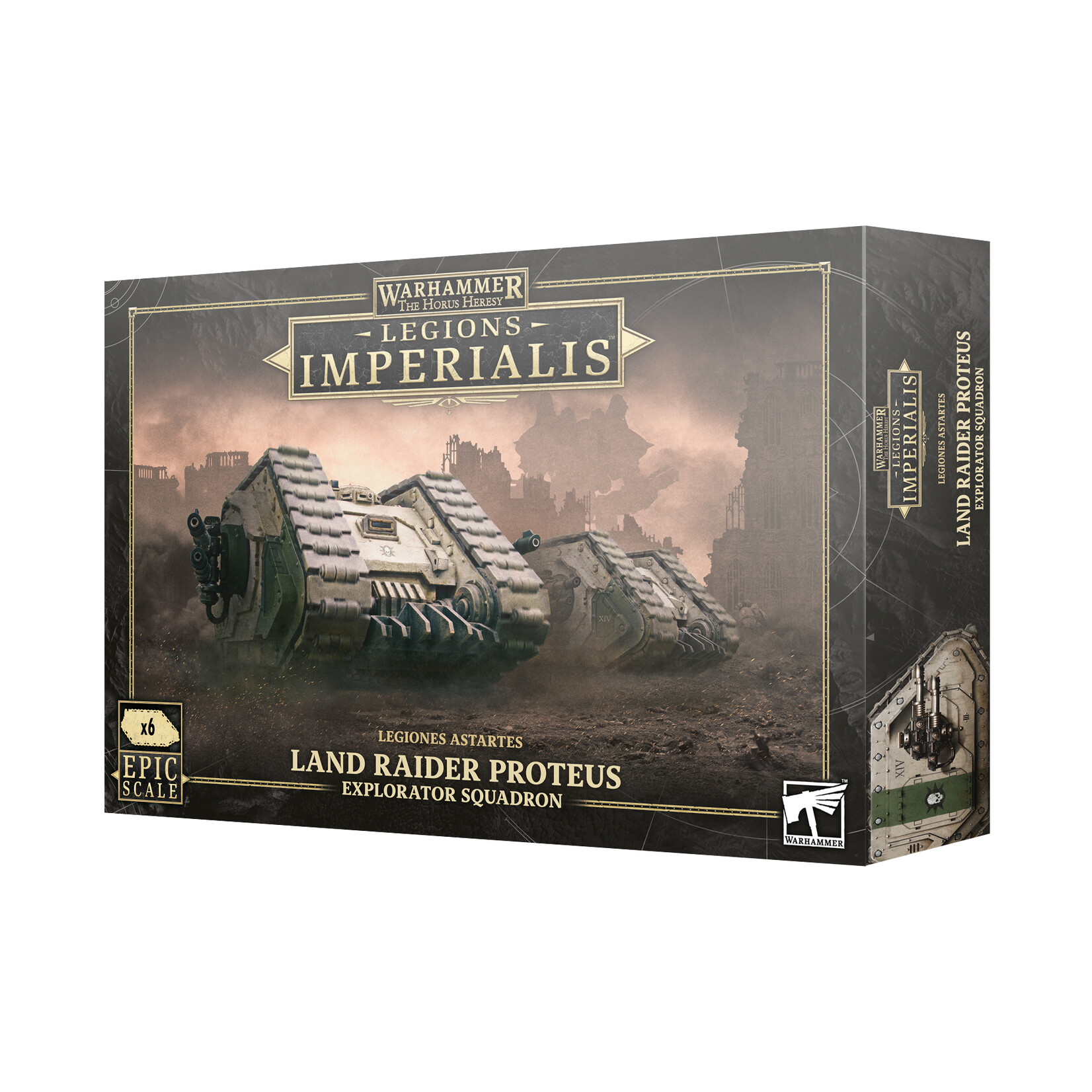 Games Workshop Warhammer Legions Imperialis Land Raider Proteus Squadron