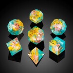 Dice Habit Dice Habit Sharp Edge Summer Polyhedral 7 Die Set