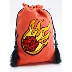 Foam Brain Games Dice Fire Ball Dice Bag