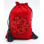 Foam Brain Games Red d20 Dice Bag