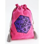 Foam Brain Games Purple d20 Dice Bag