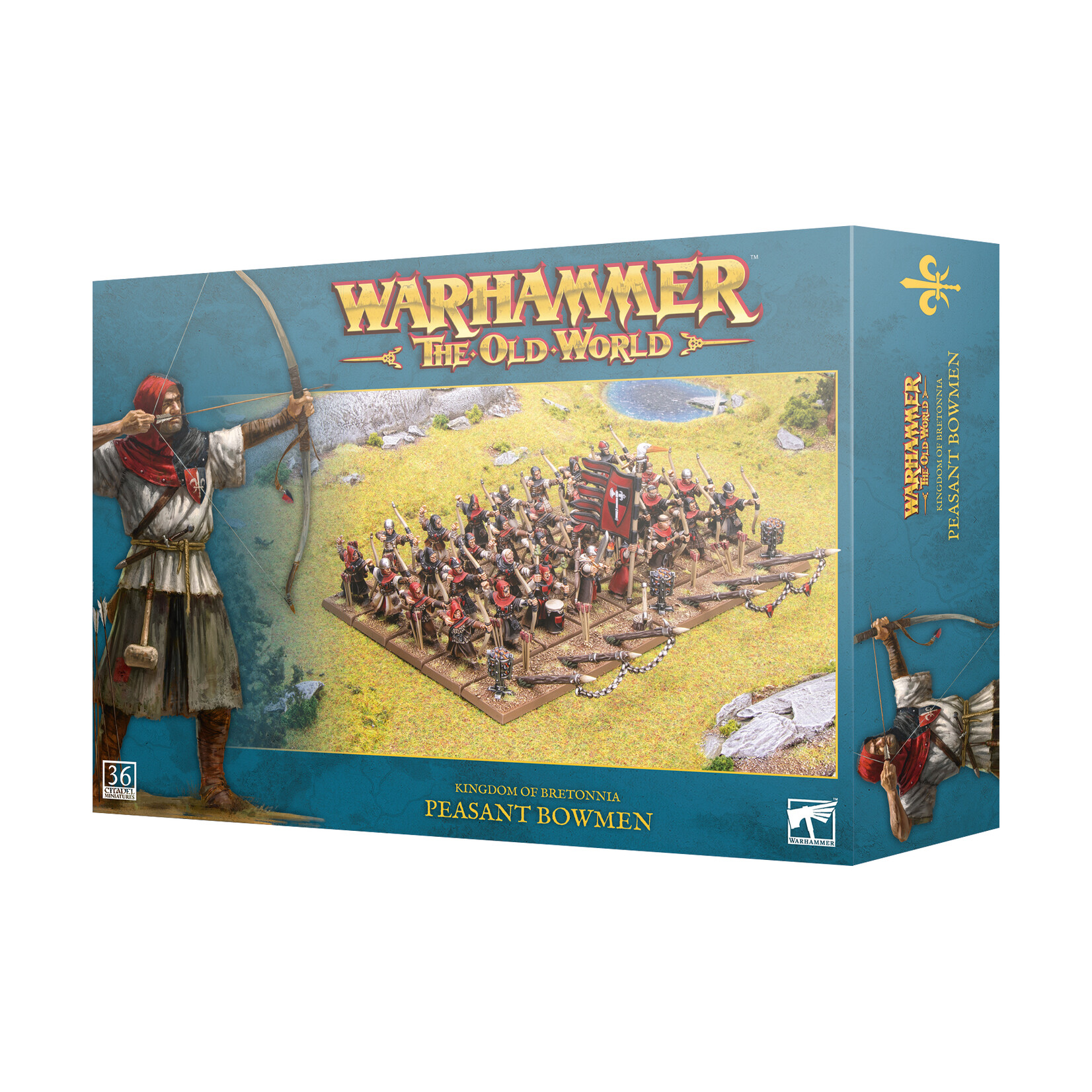 Games Workshop Warhammer The Old World Kingdom of Bretonnia Peasant Bowmen