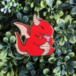 Sugar Cubed Studios Draconic Devourer Dragons and Dragons Enamel Pin