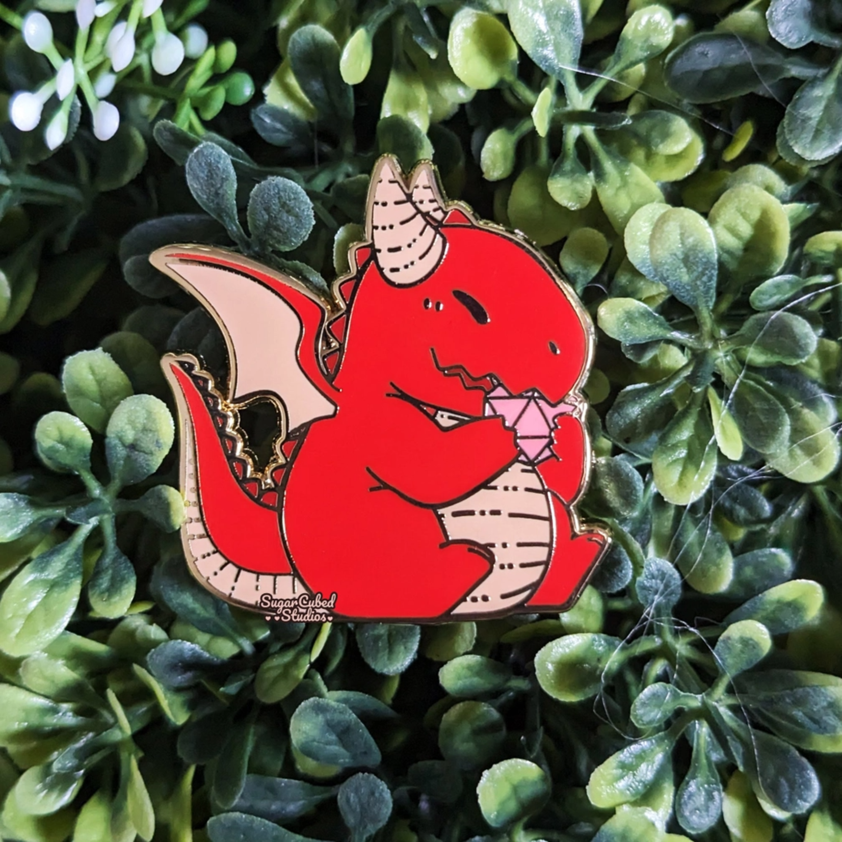 Sugar Cubed Studios Draconic Devourer Dragons and Dragons Enamel Pin