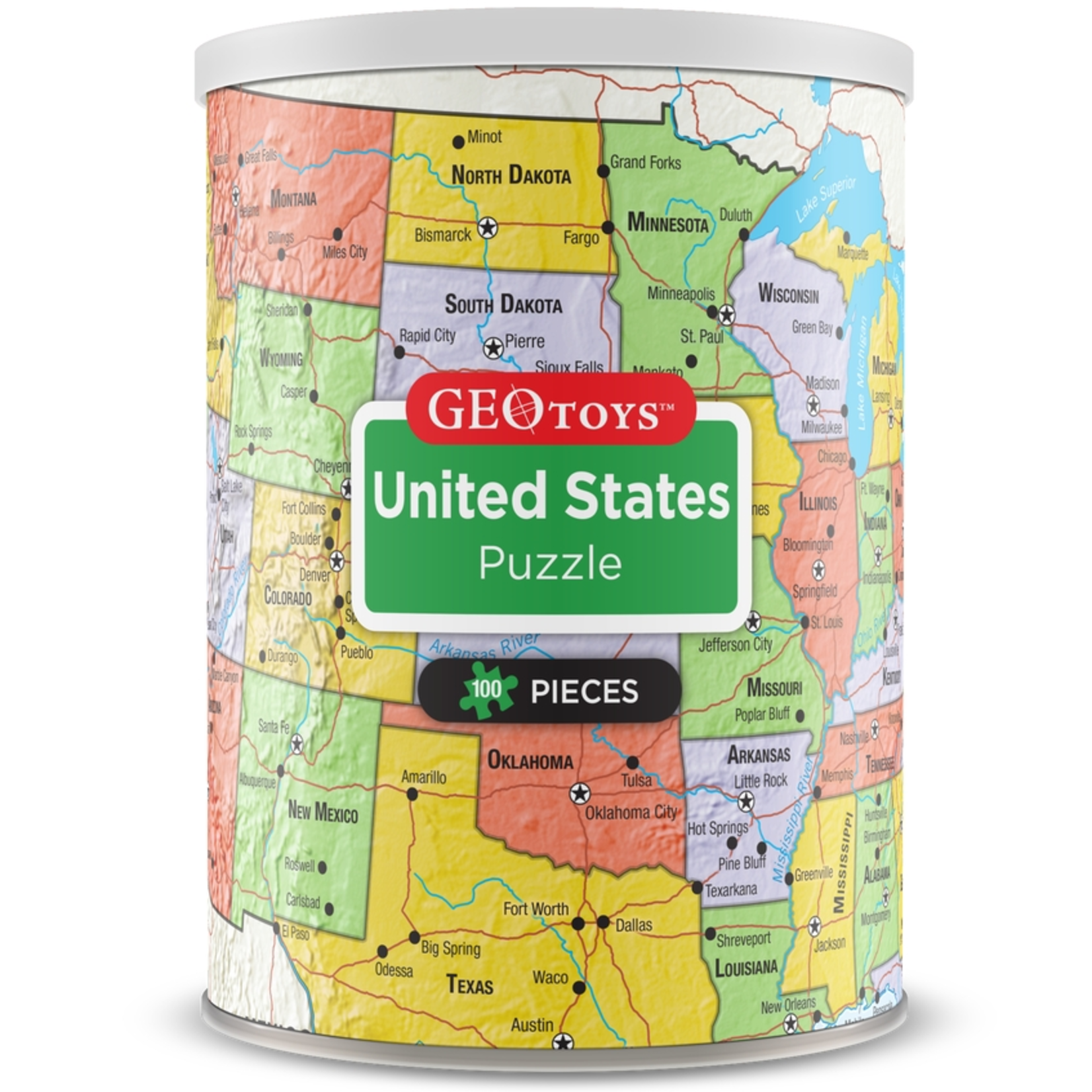 Geotoys Geotoys Magnetic Mini Puzzle United States