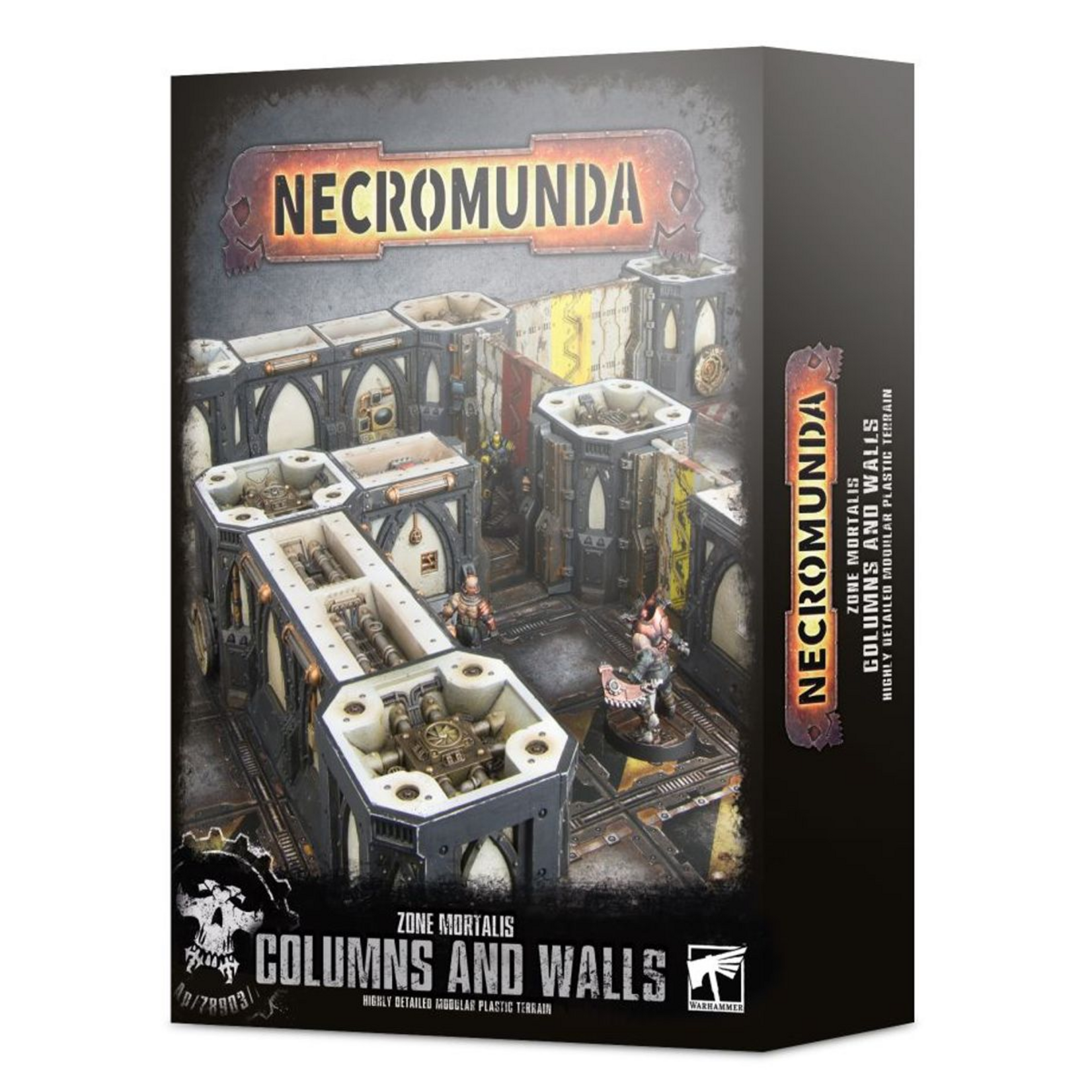 Games Workshop Necromunda Zone Mortalis Columns and Walls