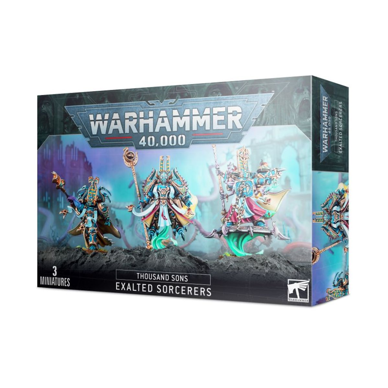 Games Workshop Warhammer 40k Chaos Thousand Sons Exalted Sorcerers