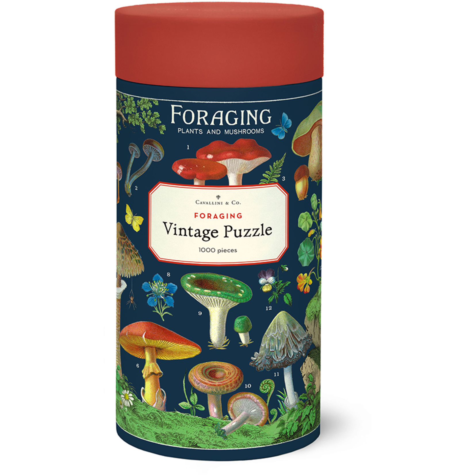 Cavallini and Co 1000 pc Puzzle Foraging