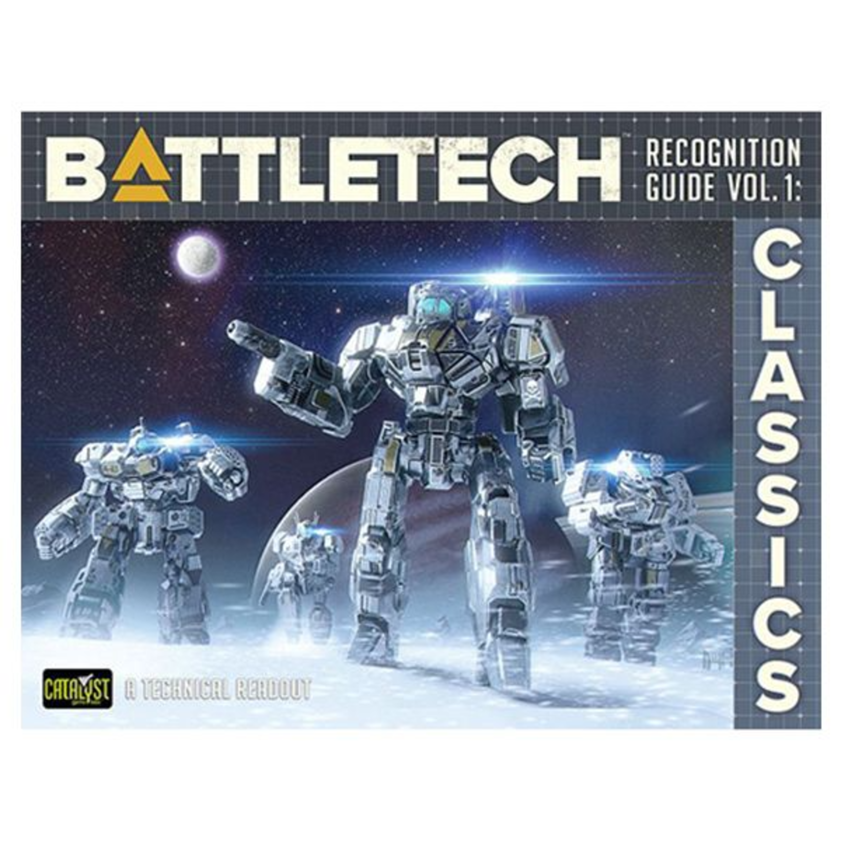 Catalyst Game Labs Battletech Recognition Guide Vol 1 Classics