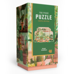 Lantern Press 750 pc Shaped Puzzle Verdant Greenhouse