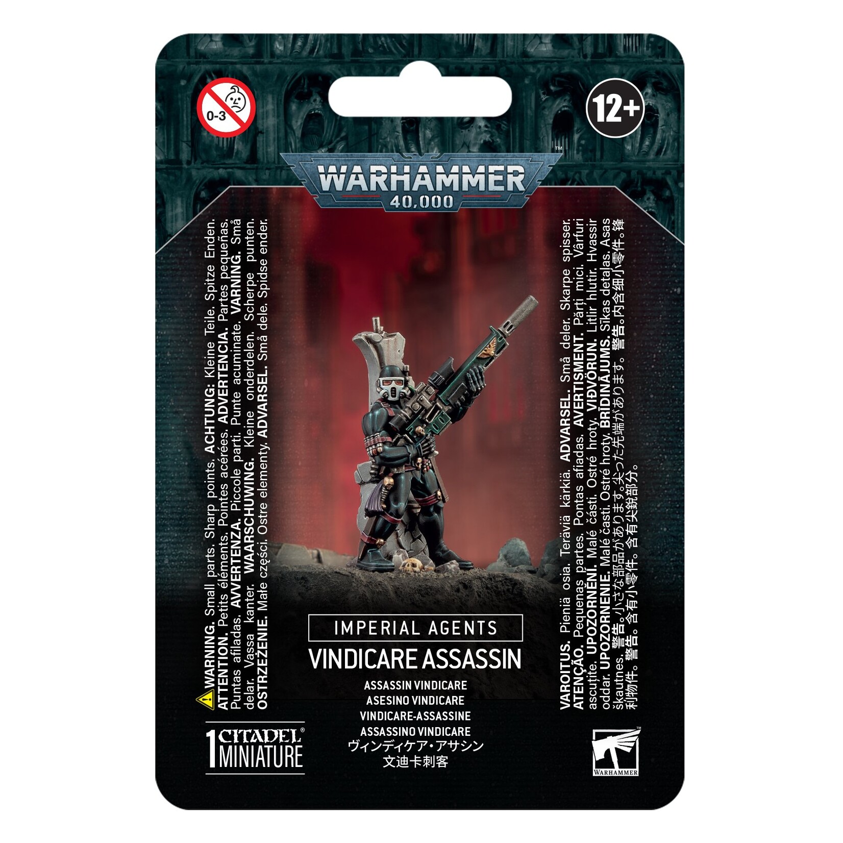 Games Workshop Warhammer 40k Imperium Imperial Agents Vindicare Assassin