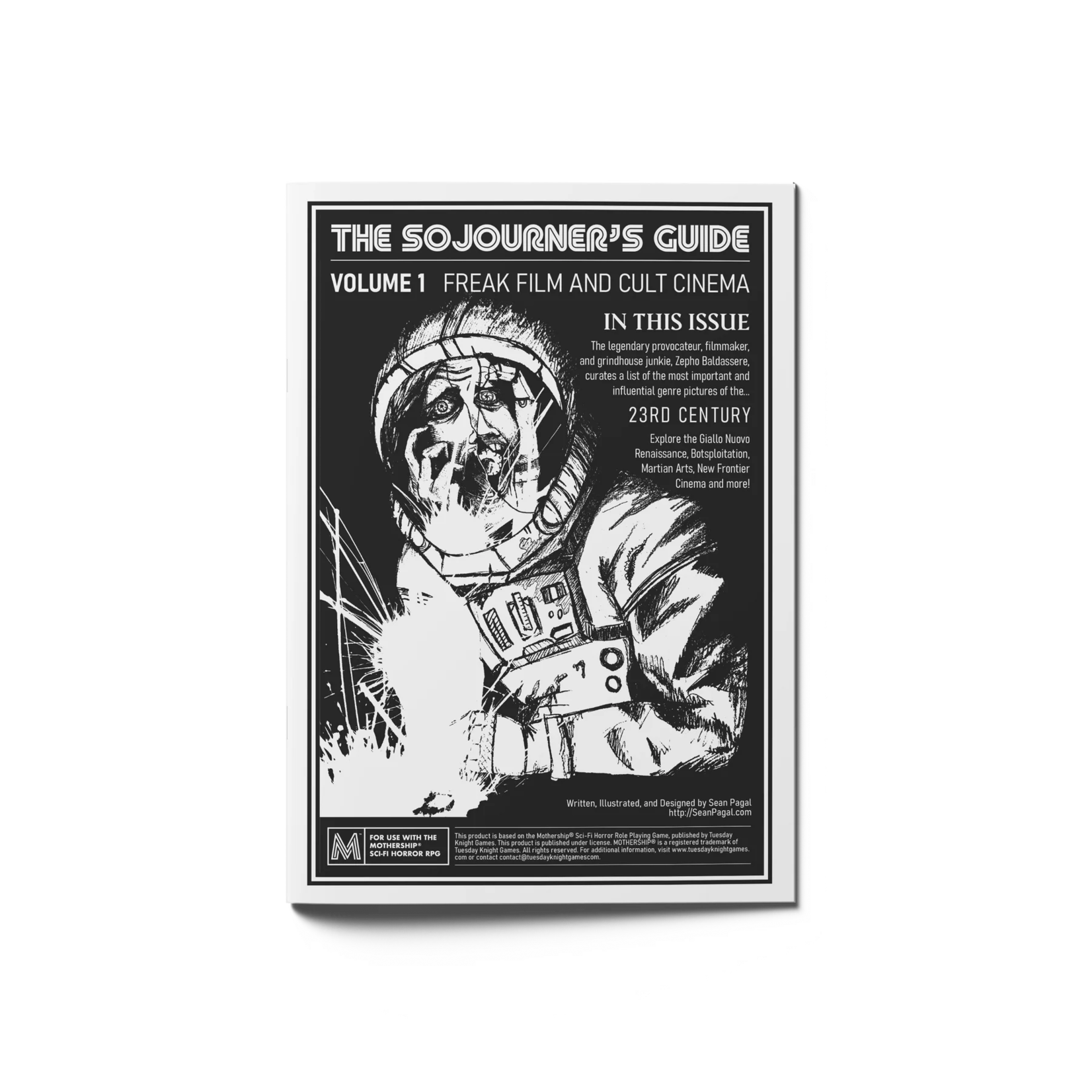 Tuesday Knight Games Mothership The Sojourner's Guide vol 1