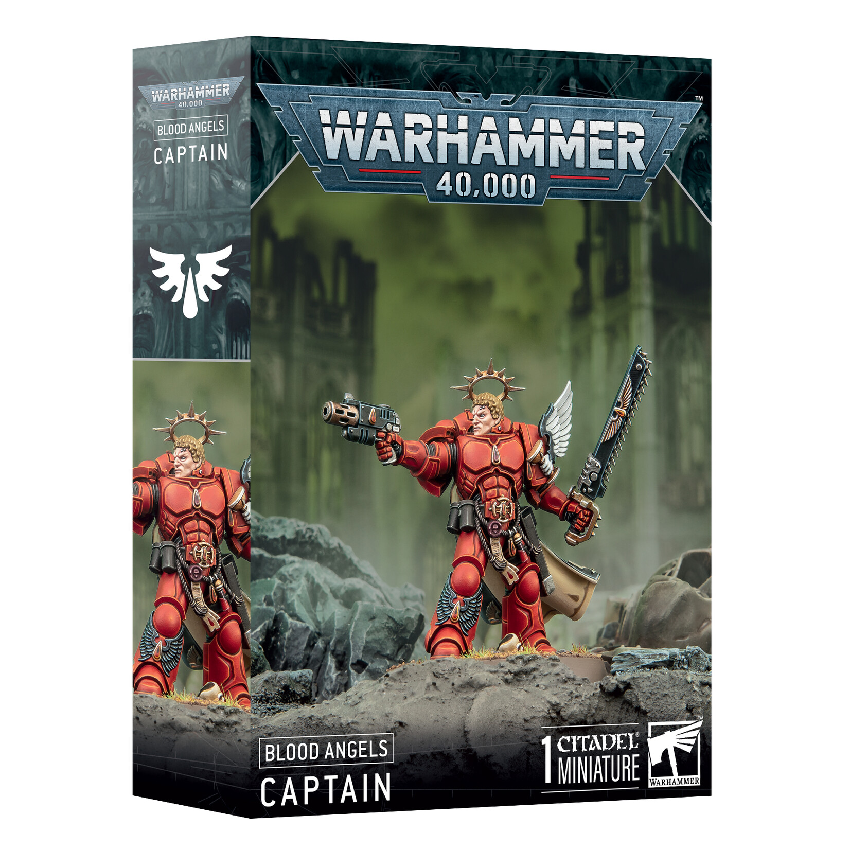 Games Workshop Warhammer 40k Space Marines Blood Angels Captain
