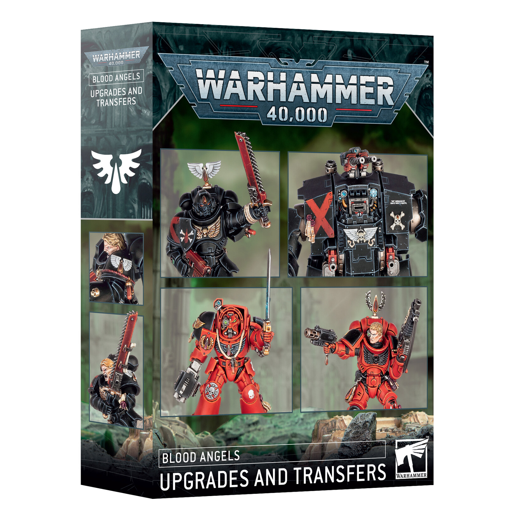 Games Workshop Warhammer 40k Space Marines Blood Angels Upgrades and Transfers