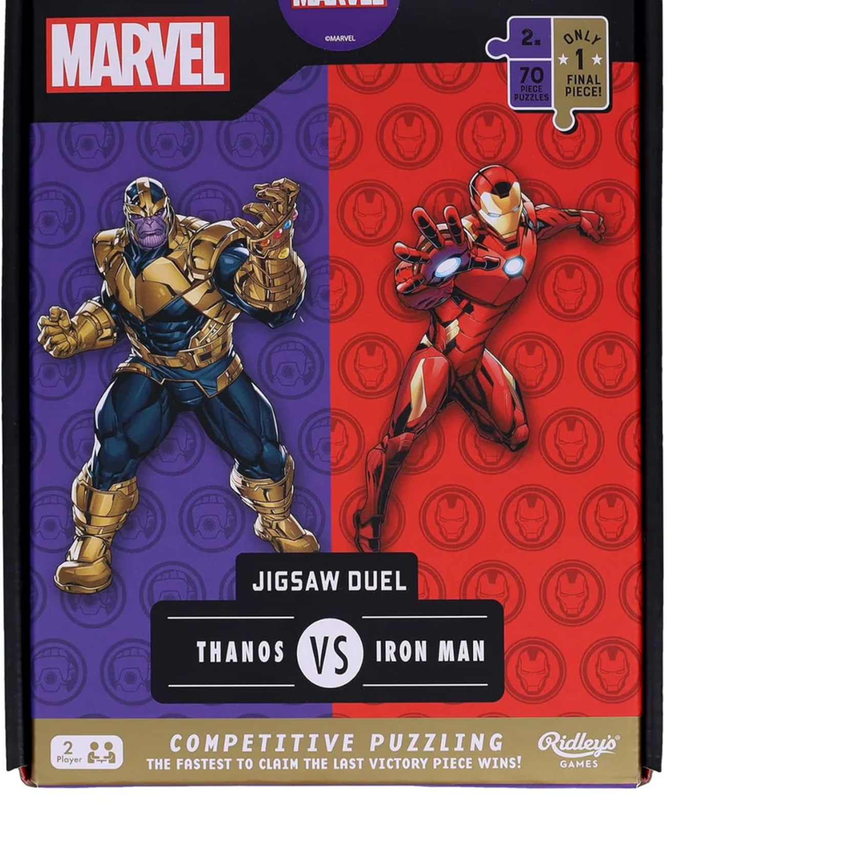 Ridley's Games 2 x 70 pc Puzzle Jigsaw Duel Marvel Avengers