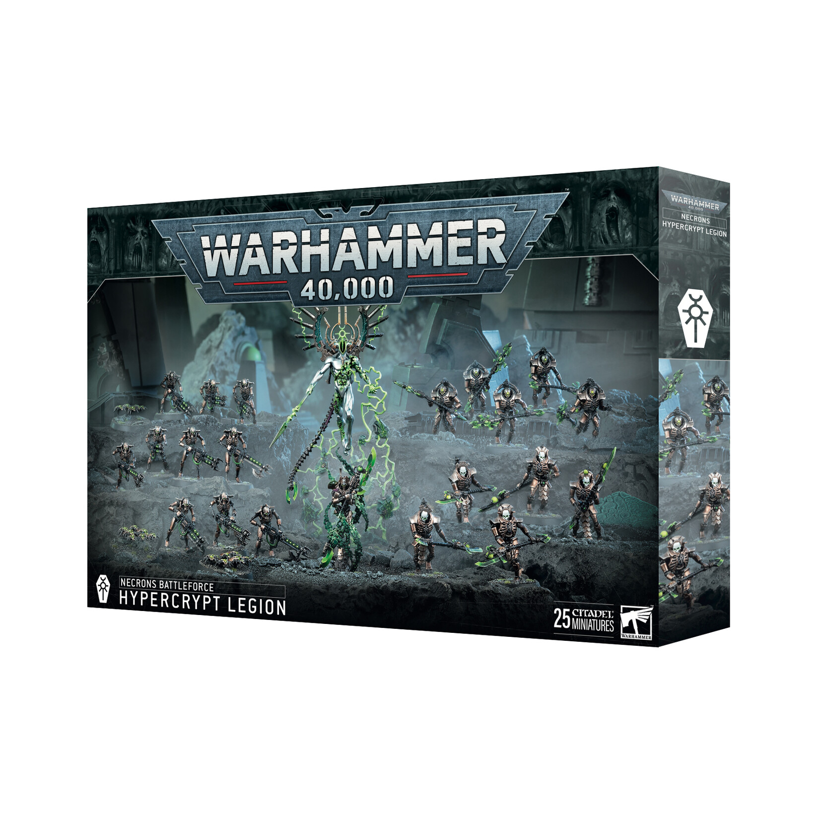 Games Workshop Warhammer 40k Xenos Battleforce Necrons Hypercrypt Legion
