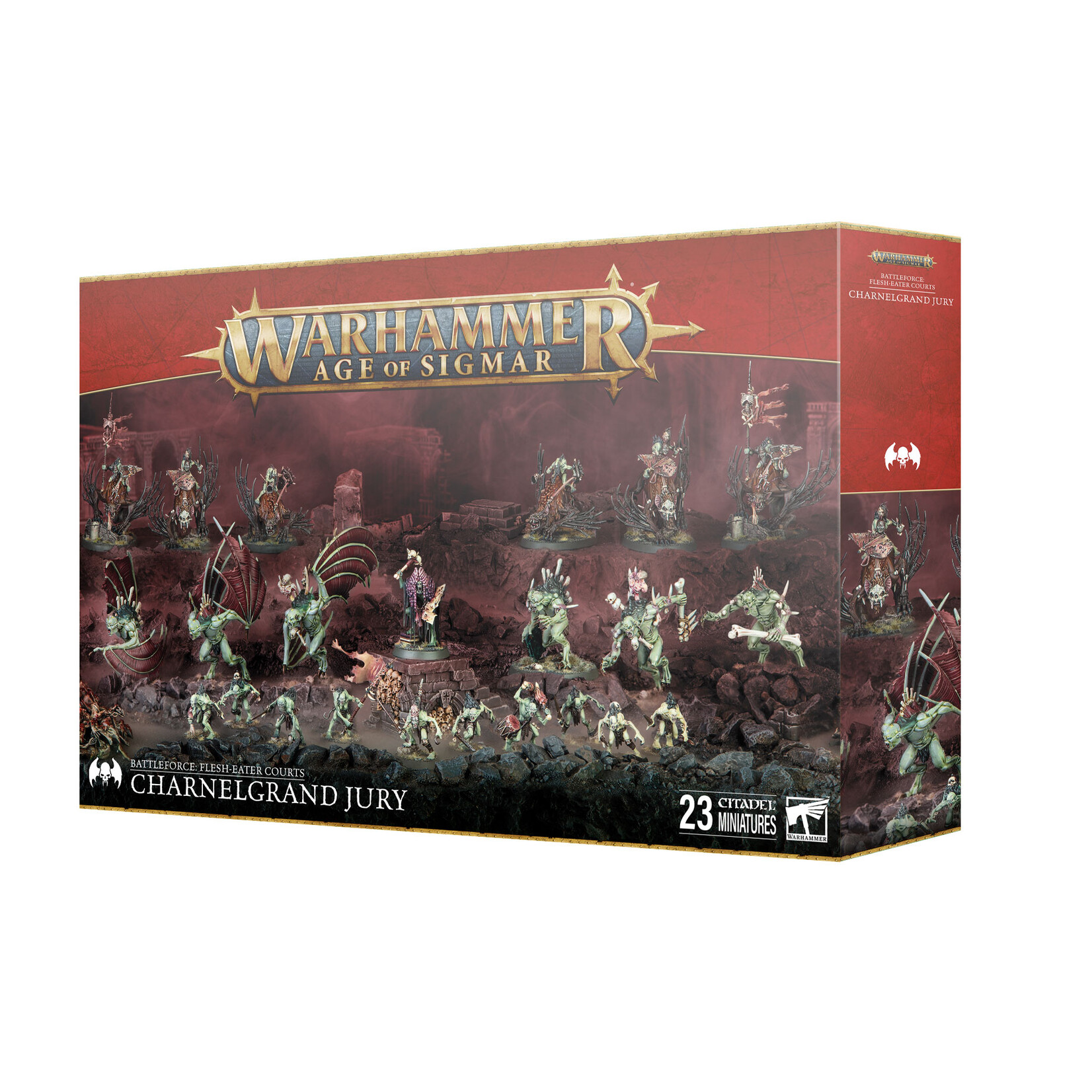 Games Workshop Warhammer Age of Sigmar Battleforce Flesh-Eater Courts Charnelgrand Jury