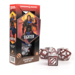 Sirius Dice Sirius Dice Dungeons and Dragons Adventure Dice Set Fighter Red