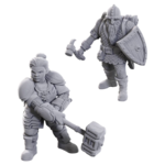 WizKids Dungeons and Dragons Nolzur's Marvelous Minis 50th Anniversary Dwarves