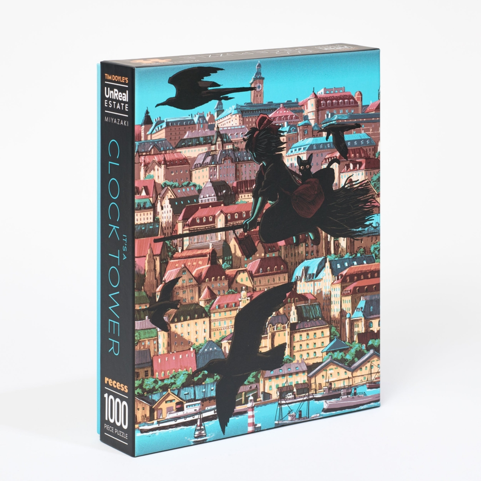 Recess 1000 pc Puzzle Tim Doyle Clock Tower