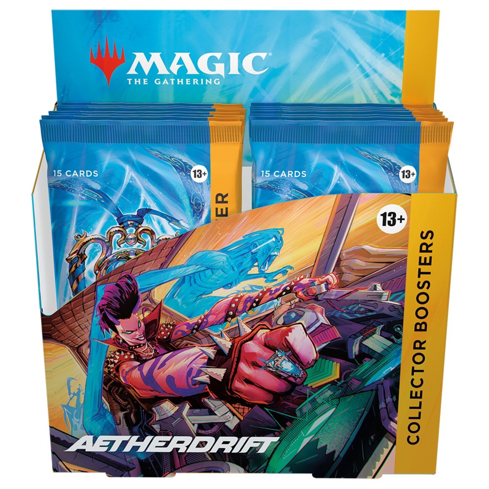 Wizards of the Coast Magic the Gathering Aetherdrift Collector Booster BOX