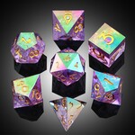 Dice Habit Dice Habit Sharp Edge Chromatic Mage Polyhedral 7 die set