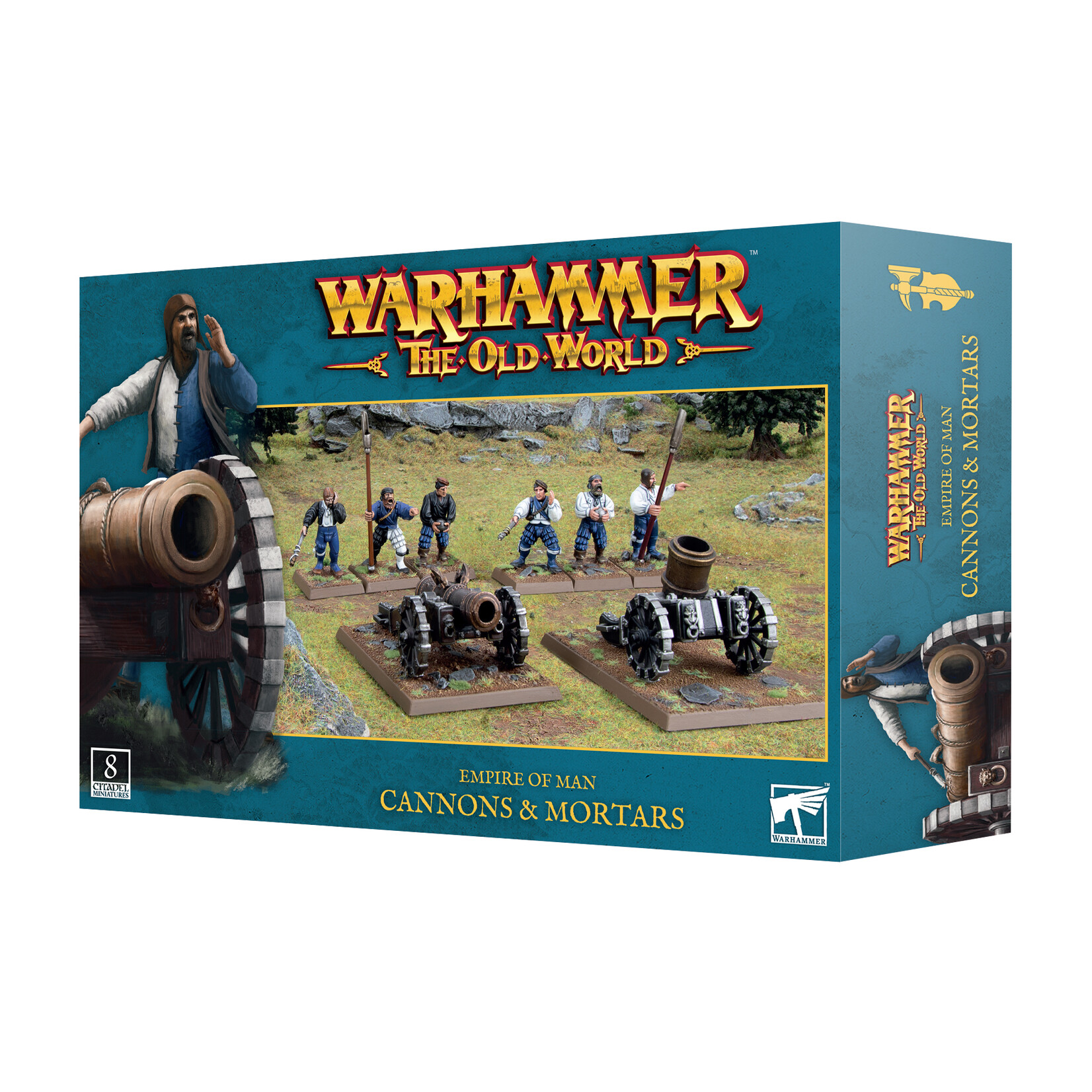 Games Workshop Warhammer The Old World Empire of Man Cannons and Mortars