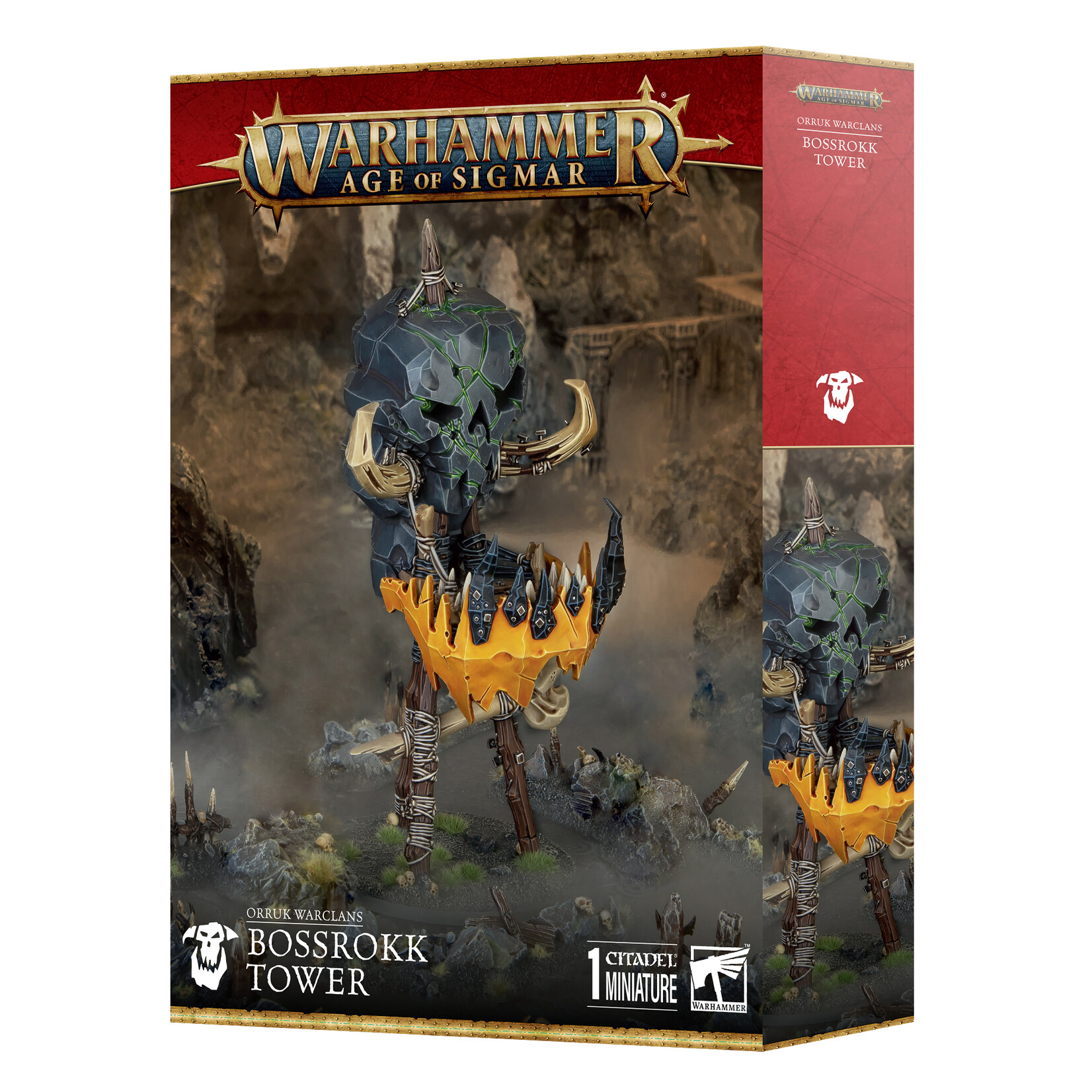 Games Workshop Warhammer Age of Sigmar Destruction Orruk Warclans Bossrokk Tower