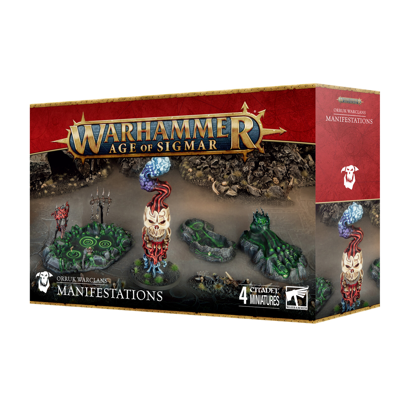 Games Workshop Warhammer Age of Sigmar Destruction Orruk Warclans 4E Manifestations
