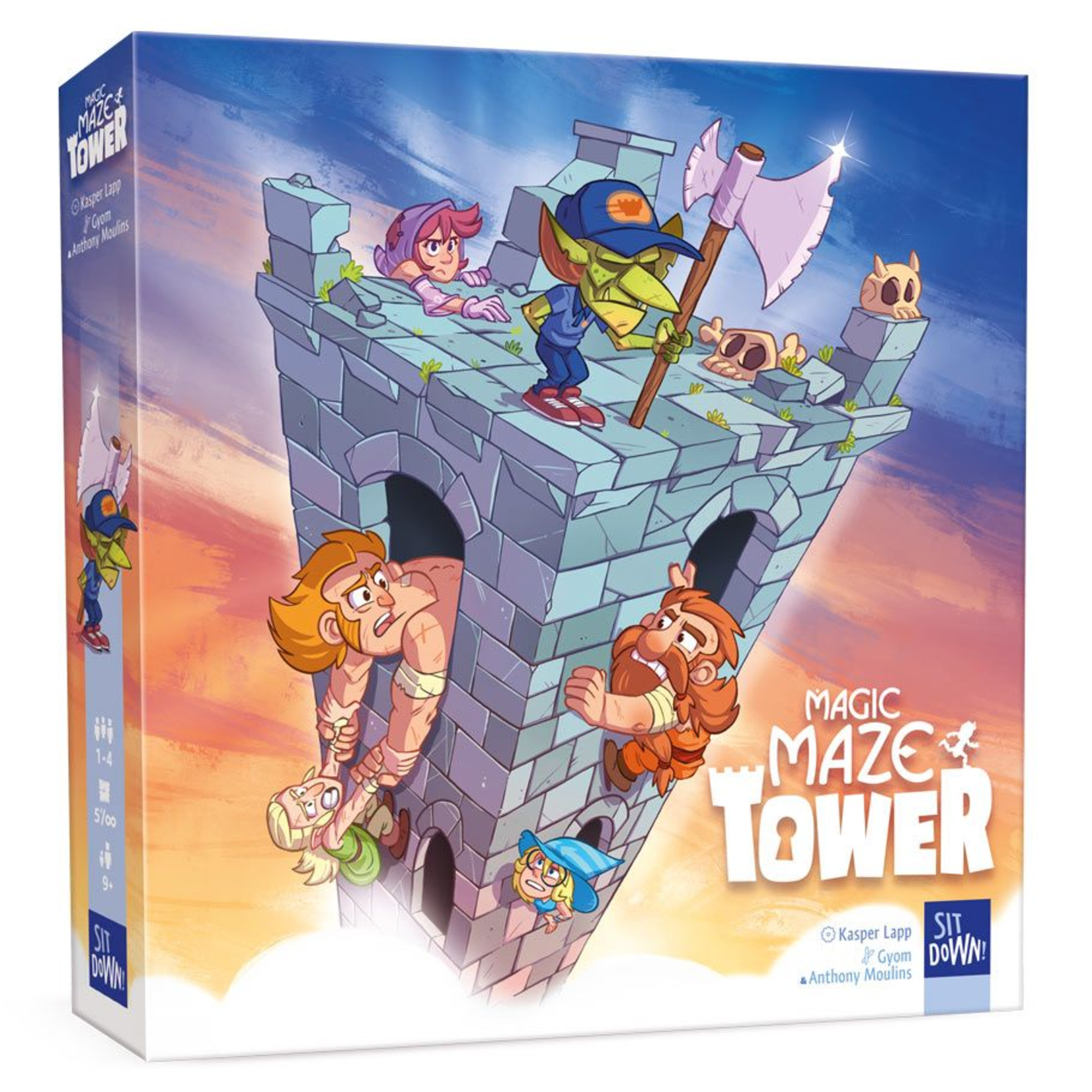 Sit Down Magic Maze Tower