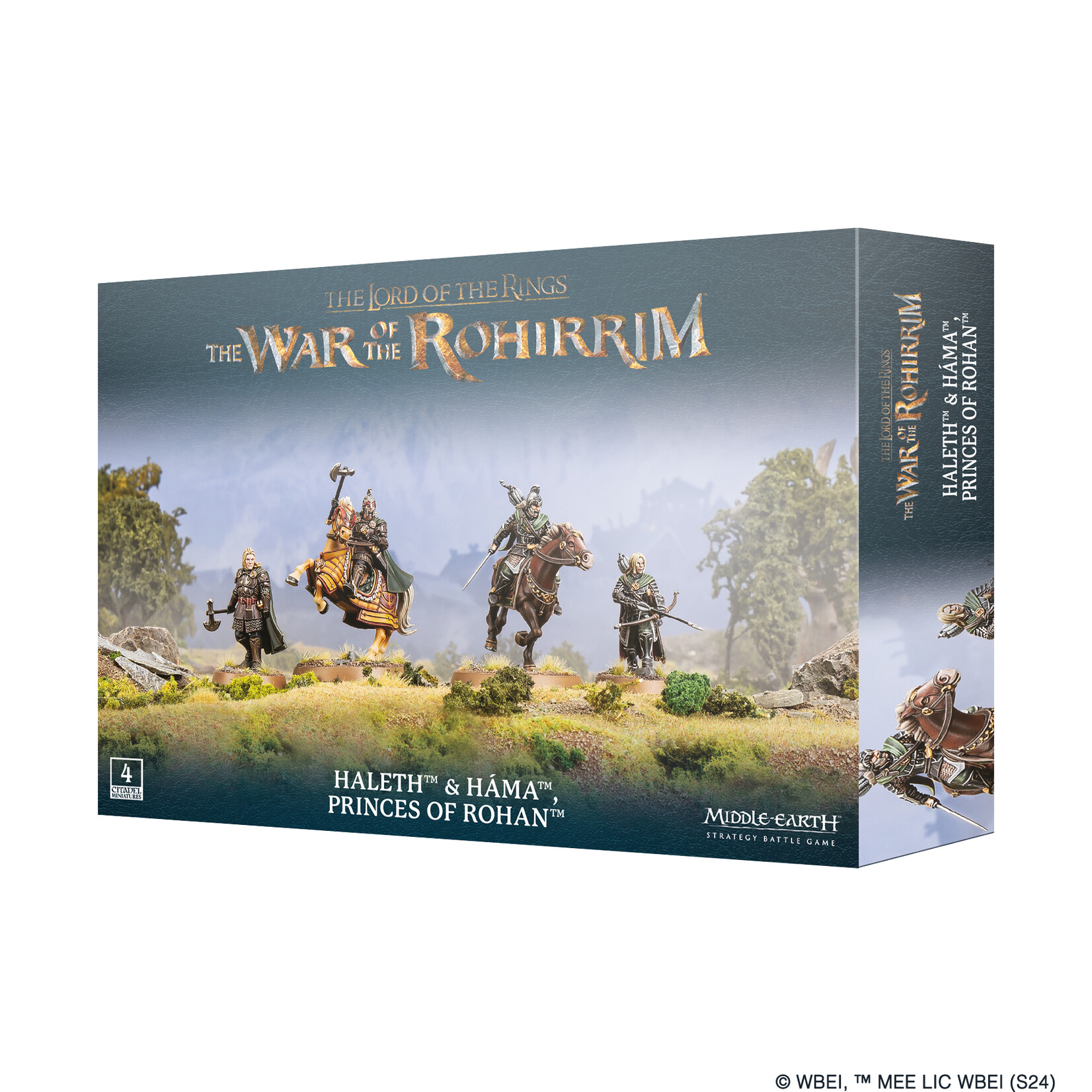 Games Workshop Middle-Earth Battle Strategy Haleth and Hama Princes of Rohan