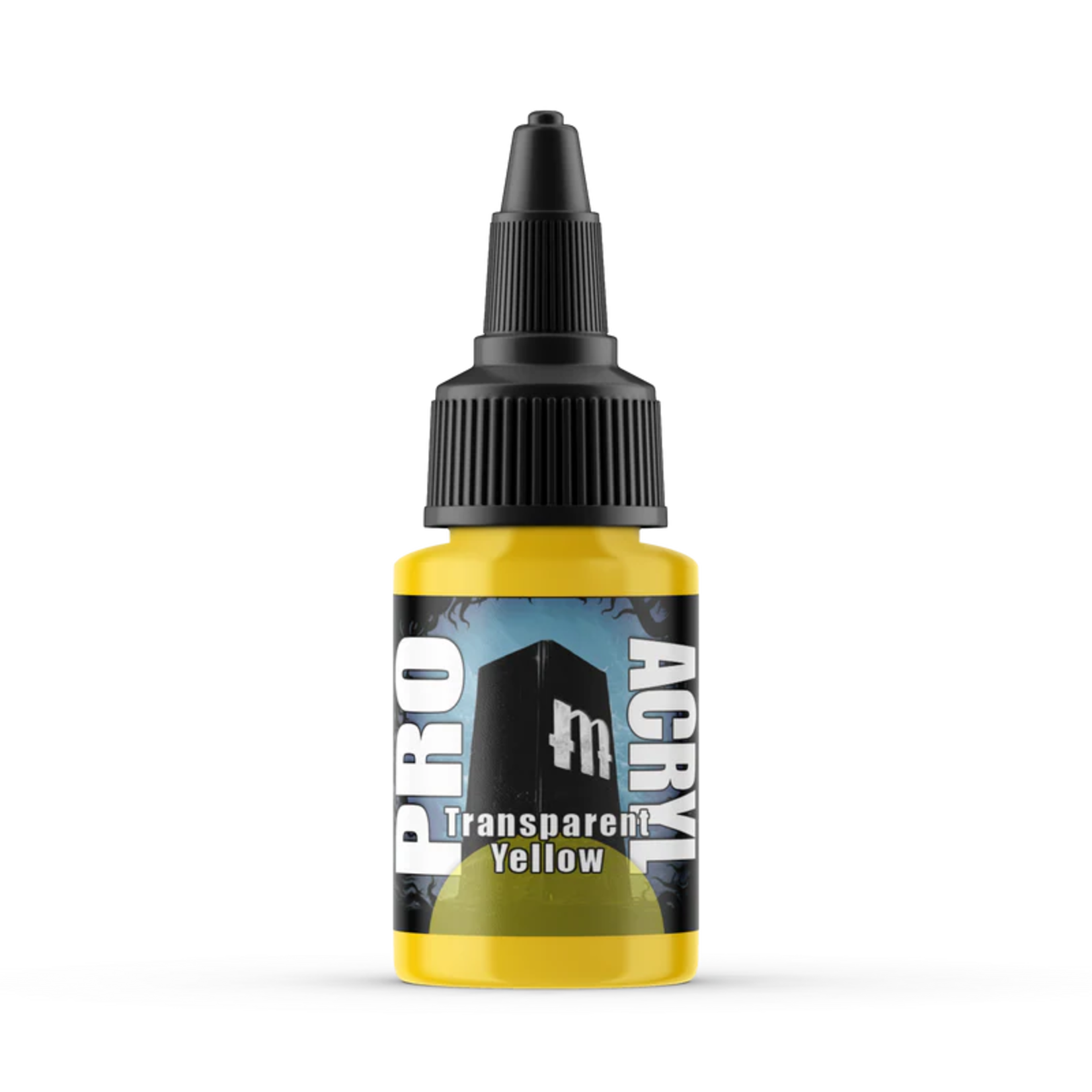 Monument Hobbies Pro Acryl Transparent Yellow 22 ml